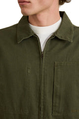 RHYTHM Foundry Jacket Olive Men's Street Jackets Rhythm 