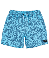 HURLEY Keith Haring Cannonball Volley 17" Volley Shorts Skyline Men's Boardshorts Hurley 