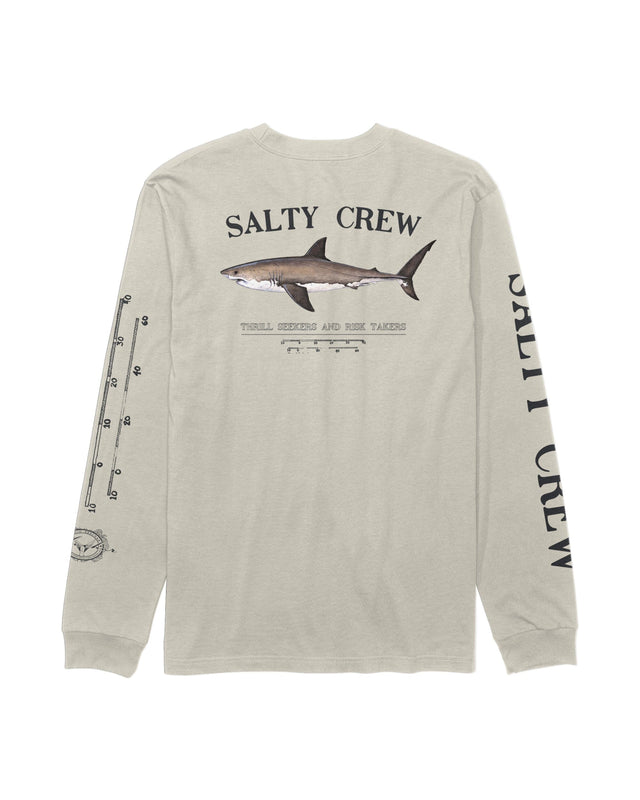 SALTY CREW Boys Bruce Long Sleeve T-Shirt Bone Boy's Long Sleeve T-Shirts Salty Crew 