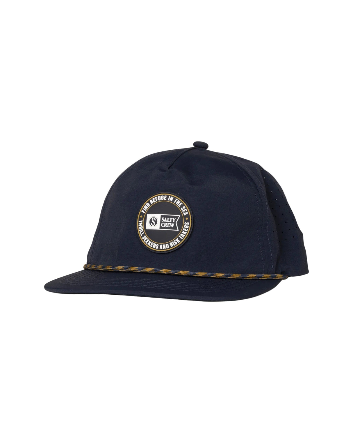 SALTY CREW Topshot Tech Snapback Hat Navy Men's Hats Salty Crew 