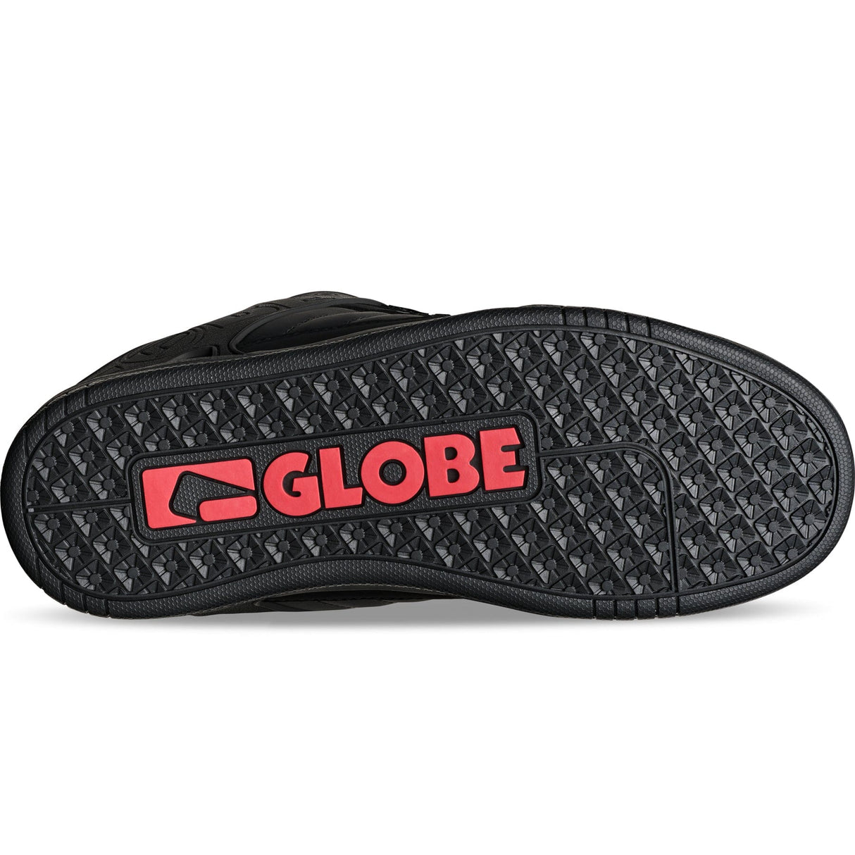 GLOBE Tilt Shoes Black/Red/Tartan Men's Skate Shoes Globe 