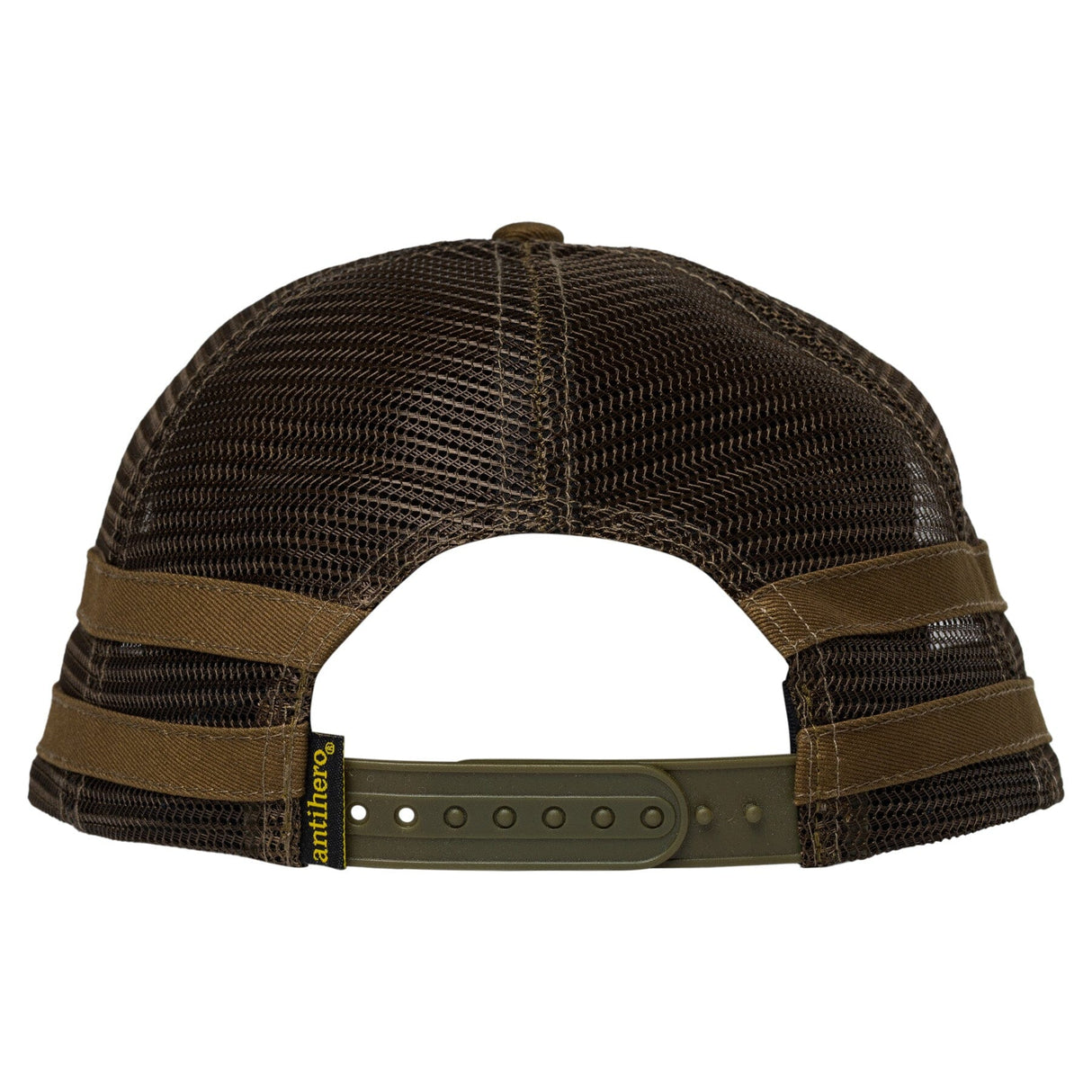 ANTIHERO Basic Eagle Snapback Hat Brown/Medium Brown Men's Hats Antihero 