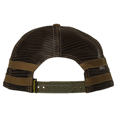 ANTIHERO Basic Eagle Snapback Hat Brown/Medium Brown Men's Hats Antihero 