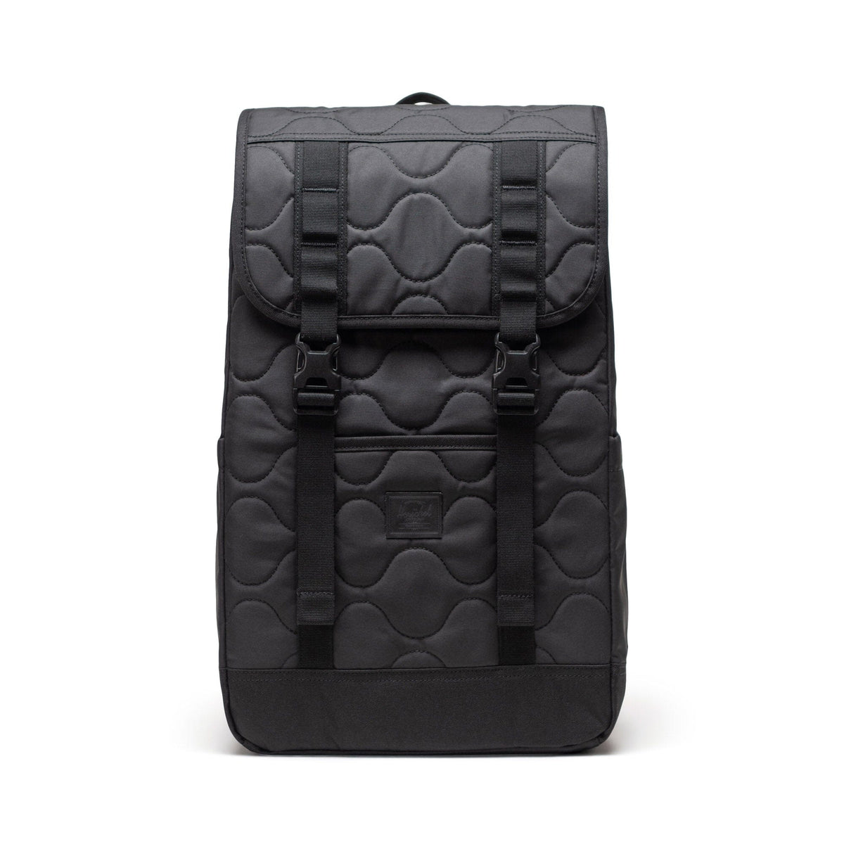 HERSCHEL Quilted Retreat Backpack Black Tonal Backpacks Herschel Supply Company 