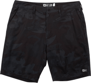 SALTY CREW Drifter 2 Perforated Hybrid Shorts Black Camo Men's Hybrid Shorts Salty Crew 
