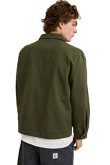 RHYTHM Foundry Jacket Olive Men's Street Jackets Rhythm 