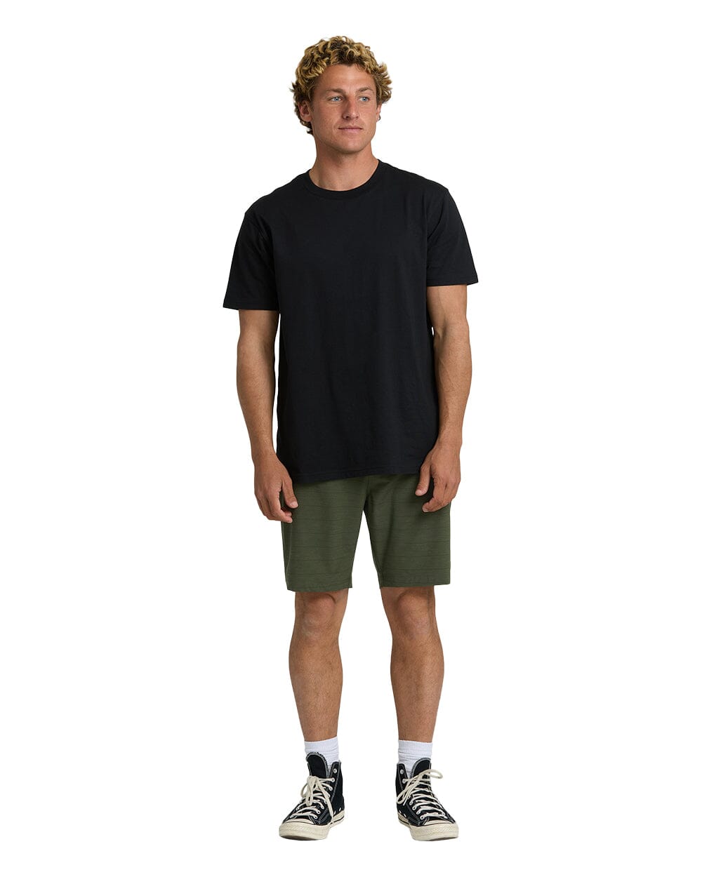 BILLABONG Crossfire Submersible 19" Hybrid Shorts Winter Moss Men's Hybrid Shorts Billabong 