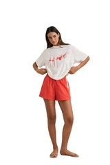 RHYTHM Women's Isadora Short Red Women's Shorts Rhythm 