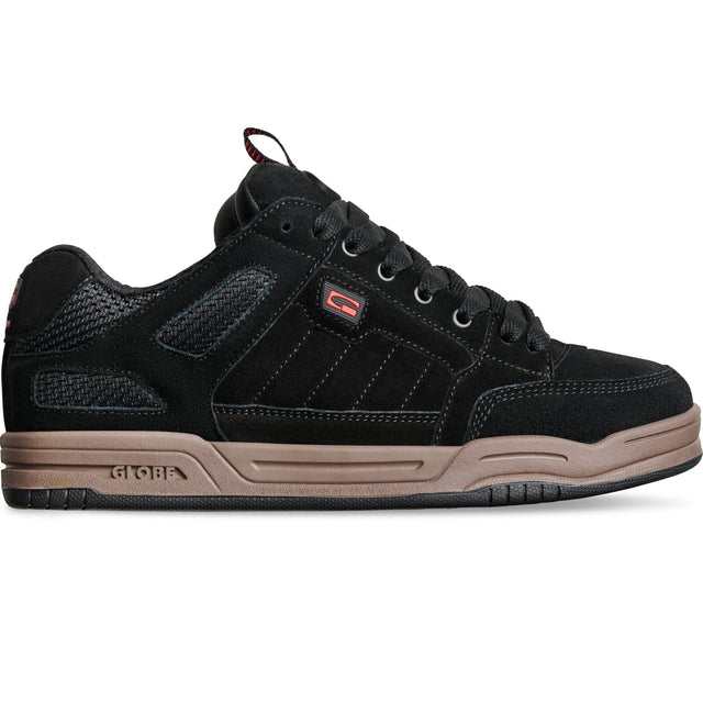 GLOBE Tilt Prime Shoes Black/Gum/Mullen Men's Skate Shoes Globe 