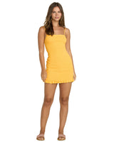 BILLABONG Women's So Bright Mini Dress Golden Peach Women's Dresses Billabong 