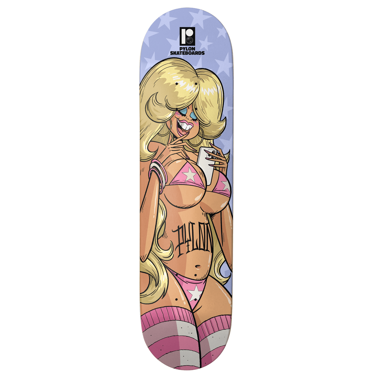 PYLON Under the Influence 8.25 Skateboard Deck Skateboard Decks Pylon 