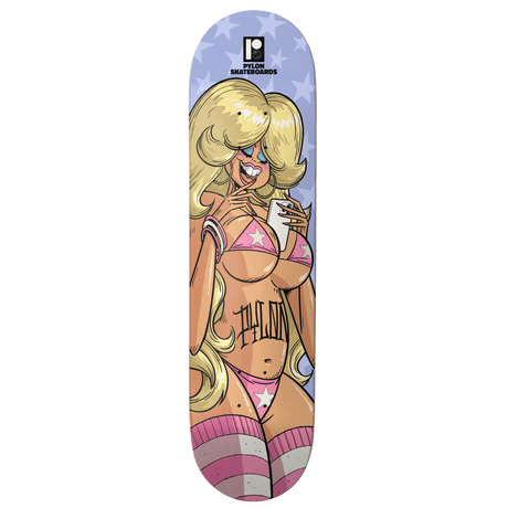 PYLON Under the Influence 8.25 Skateboard Deck Skateboard Decks Pylon 