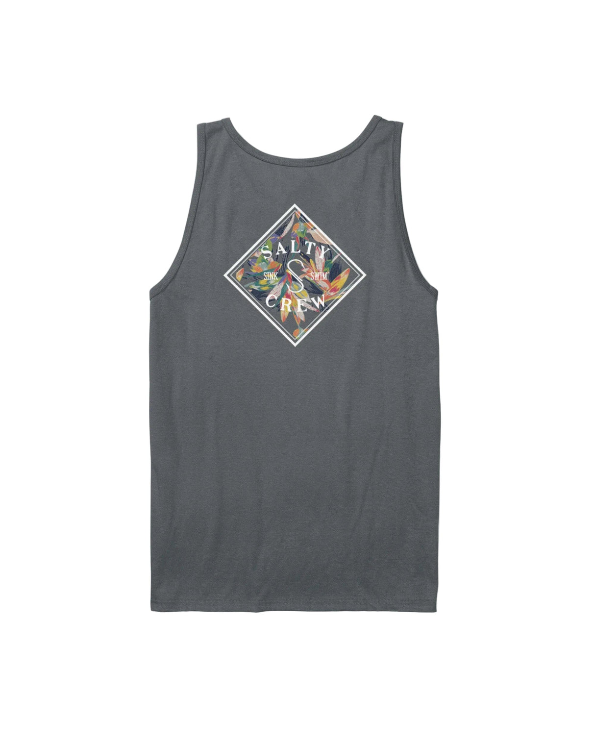SALTY CREW Tippet Fill Tank Charcoal Men's Tank Tops Salty Crew 