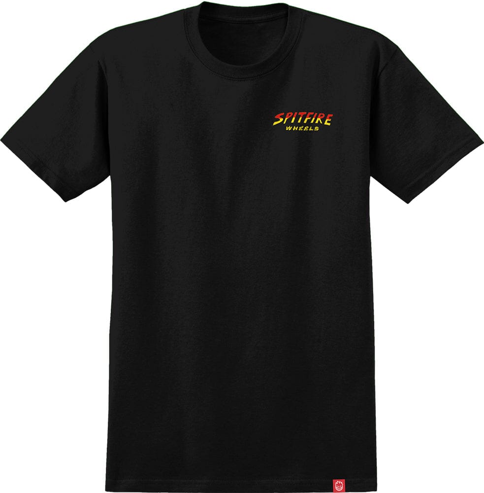 SPITFIRE Hell Hounds II T-Shirt Black Men's Short Sleeve T-Shirts Spitfire 