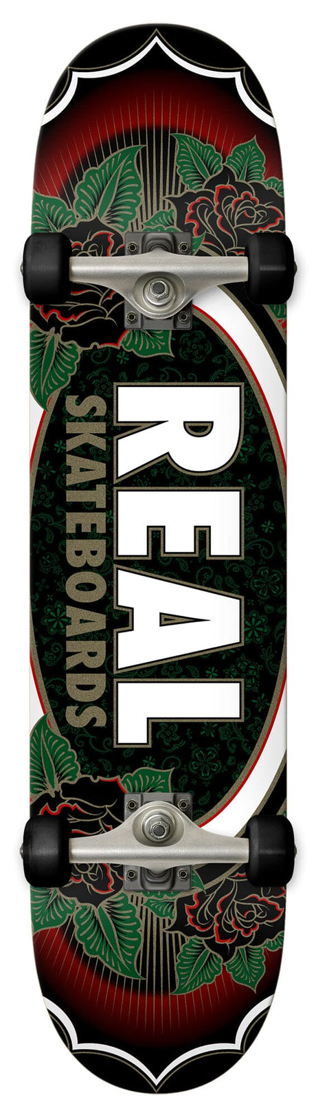 REAL Rose Oval 8.5 Skateboard Comeplete Skateboard Completes Real 