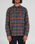SALTY CREW Fathom Tech Flannel Earth Men's Long Sleeve Button Up Shirts Salty Crew 