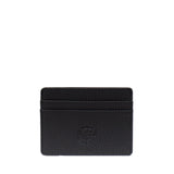 HERSCHEL Charlie Cardholder Wallet Vegan Leather Black Men's Wallets Herschel Supply Company 