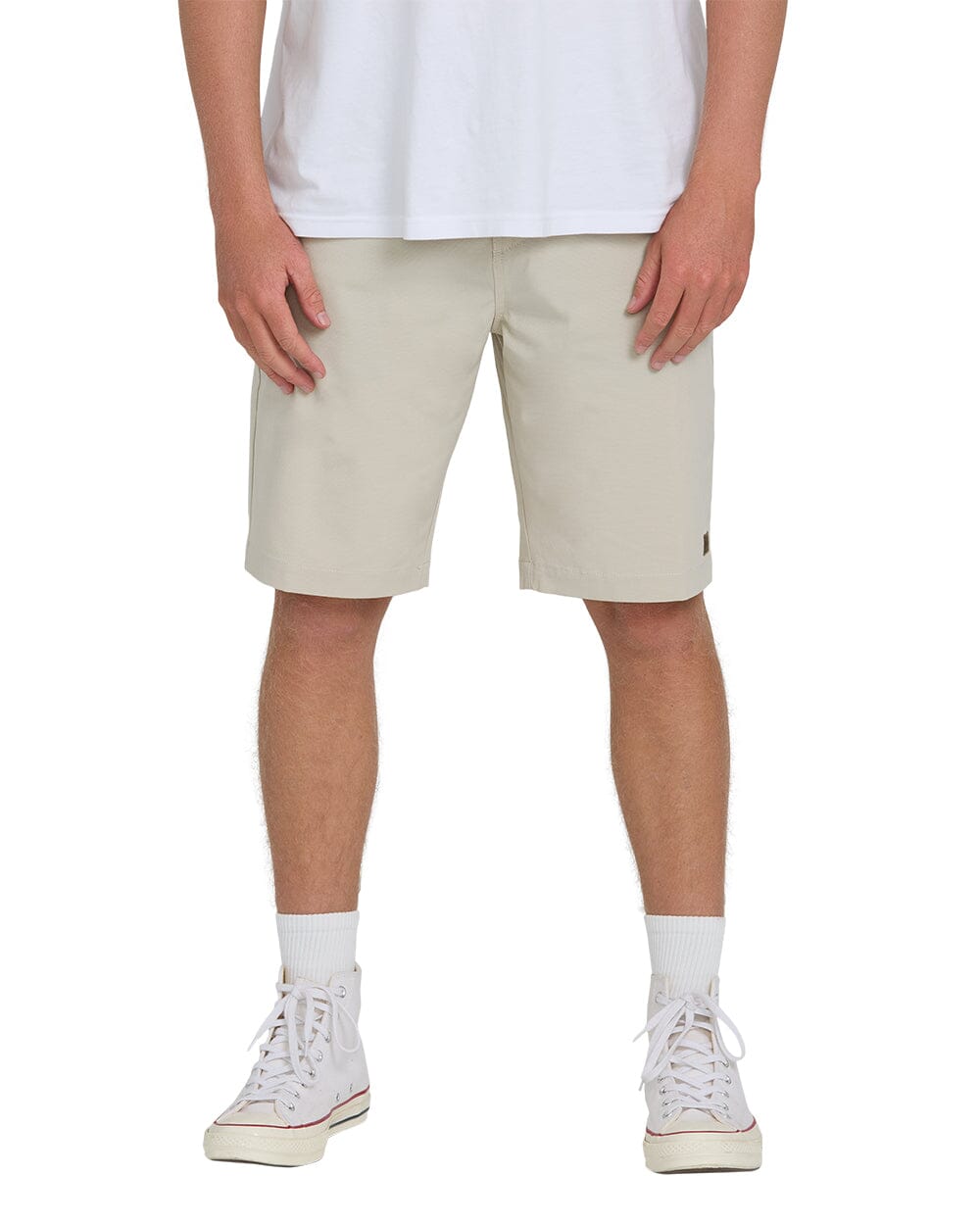 BILLABONG Crossfire Submersible 21" Hybrid Shorts Oatmeal Men's Hybrid Shorts Billabong 