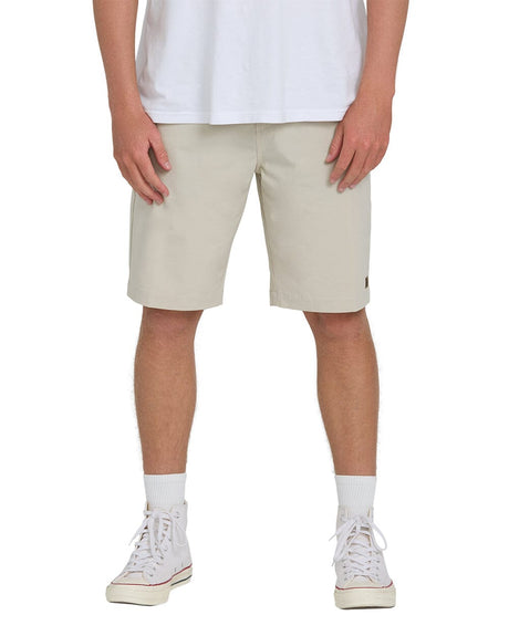 BILLABONG Crossfire Submersible 21" Hybrid Shorts Oatmeal Men's Hybrid Shorts Billabong 