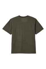 BRIXTON Journey Short Sleeve Pocket T-Shirt Olive Tiger Camo Men's Short Sleeve T-Shirts Brixton 
