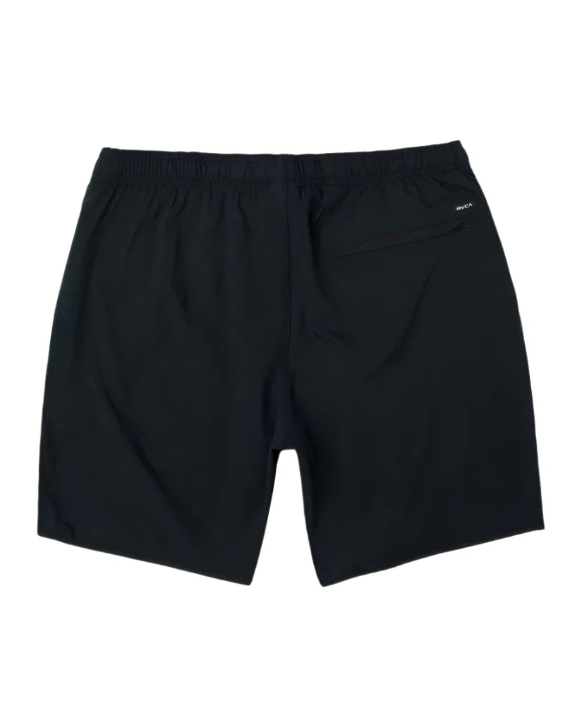 RVCA Yogger Stretch Athletic Shorts Black Men's Walkshorts RVCA 