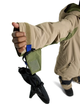 BURTON Kid's Hillslope Snow Jacket Summit Taupe/Forest Moss 2026 Youth Snow Jackets Burton 