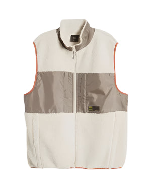 VANS Trevor Sherpa Vest Oatmeal/Bungee Cord Men's Vests vans 