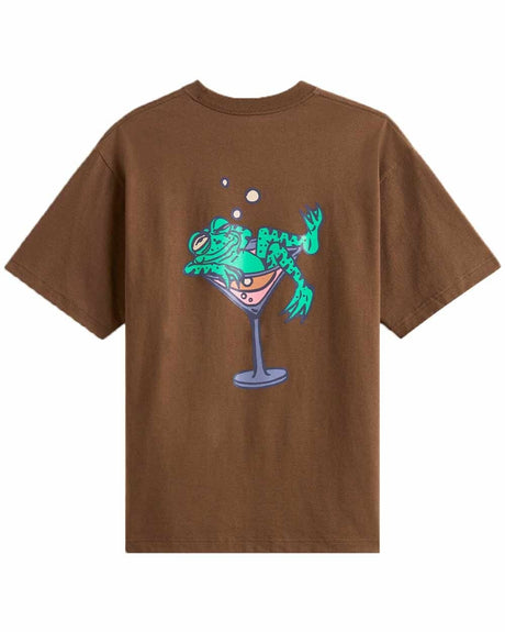 VANS Bar Hopper T-Shirt Vintage Cocoa Men's Short Sleeve T-Shirts Vans 