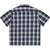VANS Nick Michel Woven Short Sleeve Button Up Shirt Dress Blues Men's Short Sleeve Button Up Shirts Vans 