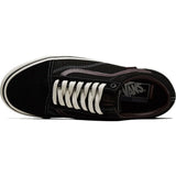 VANS Women's Jill Perkins Skate Old Skool Shoes Black/Burgundy Women's Skate Shoes Vans 