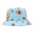 VANS Boys Undertone Bucket Hat Blue Glow Boy's Hats Vans 
