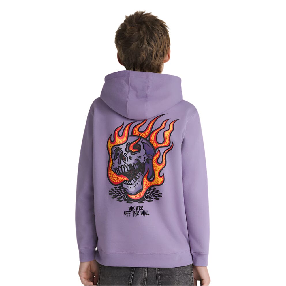 VANS Boy's Vortex Pullover Hoodie Purple Haze Boy's Pullover Hoodies vans 