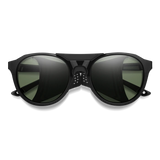 SMITH Venture Black - ChromaPop Grey Green Polarized Sunglasses Sunglasses Smith 