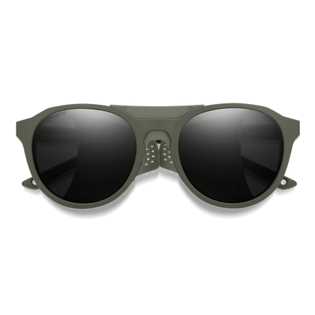 SMITH Venture Matte Moss - ChromaPop Black Polarized Sunglasses Sunglasses Smith 