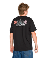 VOLCOM Blaster T-Shirt Black Men's Short Sleeve T-Shirts Volcom 