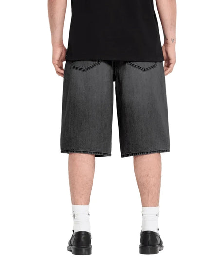 VOLCOM Chillow 24" Denim Short Black/Gray Men's Walkshorts Volcom 