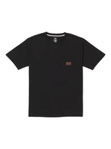 VOLCOM Workwear Certifico T-Shirt Black Men's Short Sleeve T-Shirts Volcom 