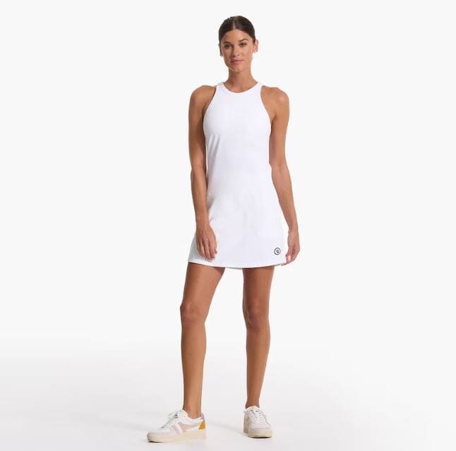 VUORI Women's Volley Dress White Women's Dresses Vuori 