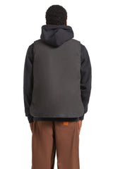 BRIXTON Builders Abraham Reversible Best Bark Camo Men's Vests Brixton 