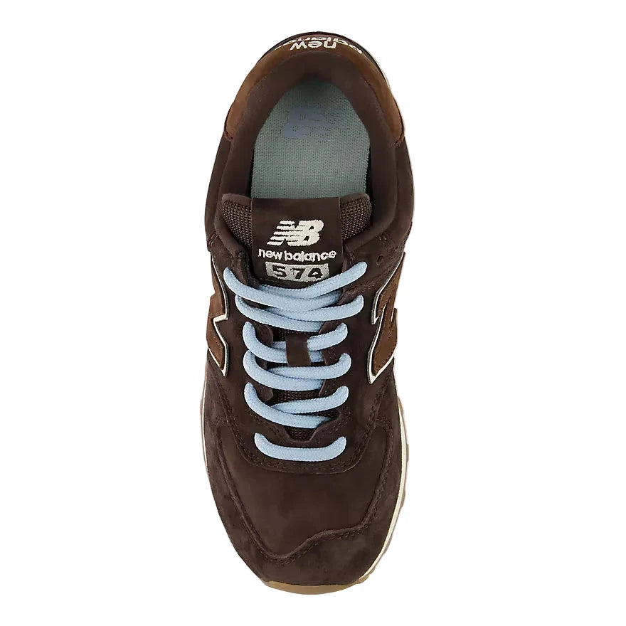 NEW BALANCE Women's 574 Shoes Black Coffee/Angora Women's Shoes New Balance 