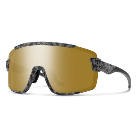 SMITH Wildcat Matte Grey Marble - ChromaPop Bronze Mirror Polarized Sunglasses Sunglasses Smith 