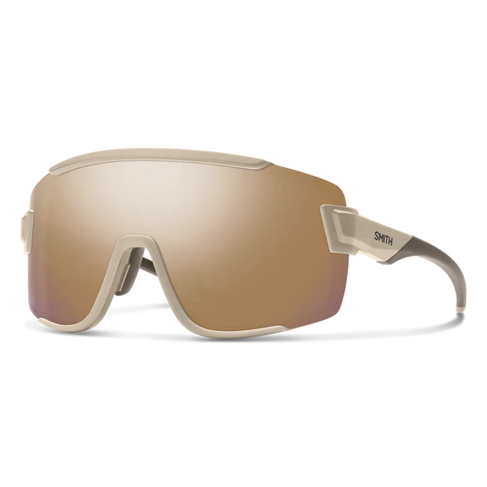 SMITH Wildcat Matte Summit - ChromaPop Rose Gold Mirror Sunglasses
