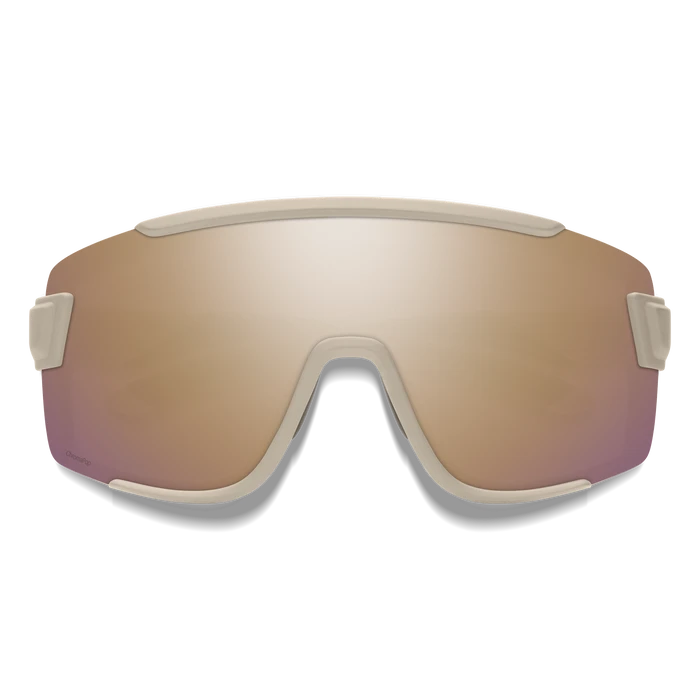 SMITH Wildcat Matte Summit - ChromaPop Rose Gold Mirror Sunglasses Sunglasses Smith 
