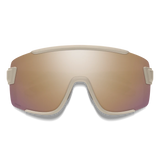 SMITH Wildcat Matte Summit - ChromaPop Rose Gold Mirror Sunglasses Sunglasses Smith 