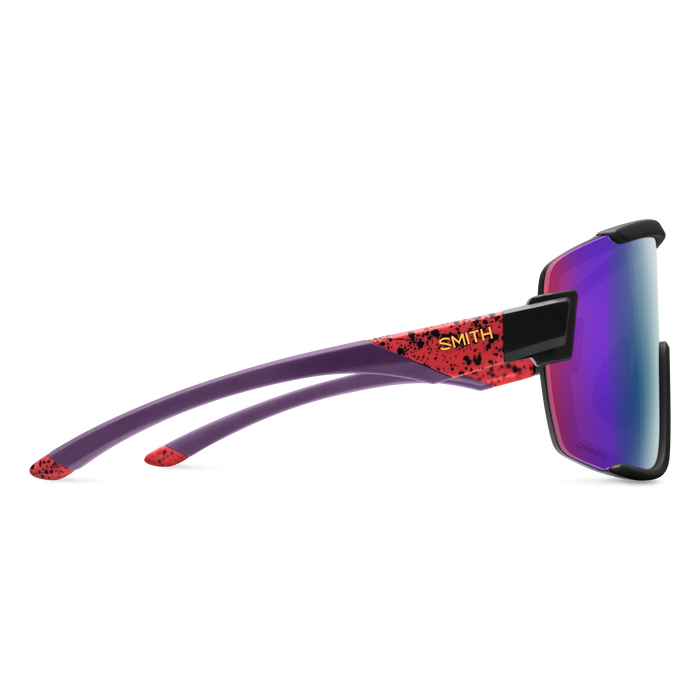 SMITH Wildcat Matte Wild Child - ChromaPop Violet Mirror Sunglasses Sunglasses Smith 