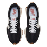 NEW BALANCE Women's 327 Shoes Black/NB 103 White/Mineral Red Women's Skate Shoes New Balance 