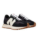 NEW BALANCE Women's 327 Shoes Black/NB 103 White/Mineral Red Women's Skate Shoes New Balance 
