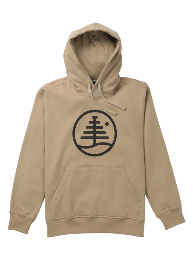 BURTON Family Tree Pullover Hoodie Summit Taupe Men's Pullover Hoodies Burton 