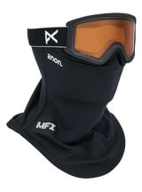 ANON Tracker 2.0 Black - Amber + Face MFI Face Mask Youth Snow Goggle Snow Goggles Anon 