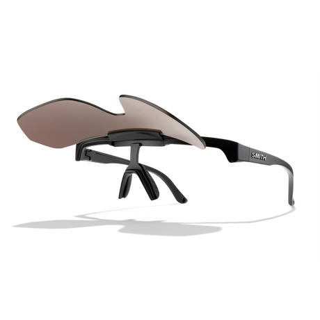 SMITH XC Matte Black Chromapop - Polarized Blue Mirror Sunglasses Sunglasses Smith 